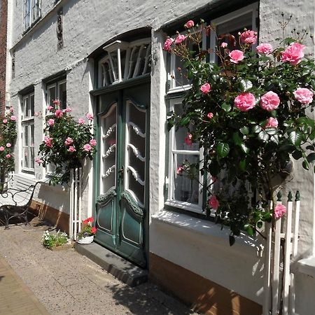 Ferienwohnung Am Mittelburgwall Friedrichstadt Bagian luar foto