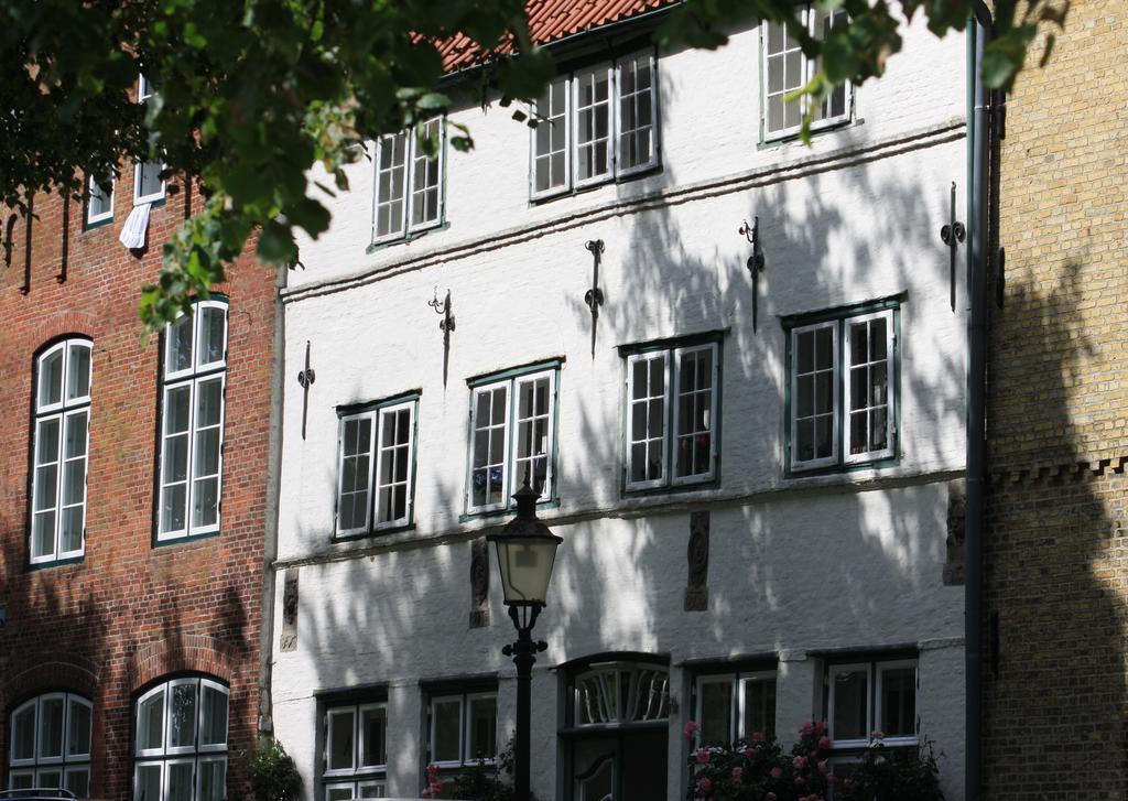 Ferienwohnung Am Mittelburgwall Friedrichstadt Bagian luar foto